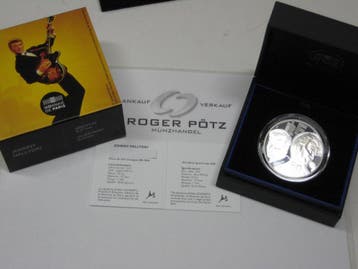 Frankreich 10 Euro 2020 Johnny Hallyday zilver Pp zilver, Verzenden