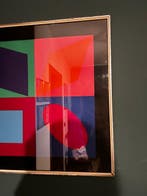Victor Vasarely (1906-1997) - Composizione geometrica