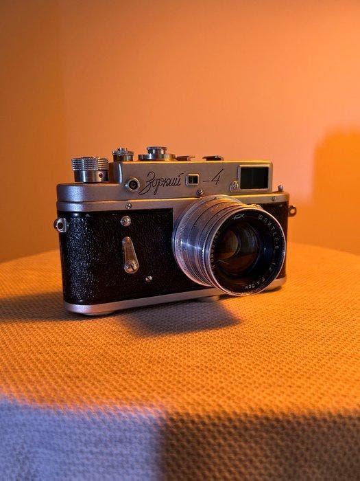 KMZ Krasnogorsk Zorki-4 + Jupiter-8 2/50mm | Meetzoeker, Audio, Tv en Foto, Fotocamera's Analoog
