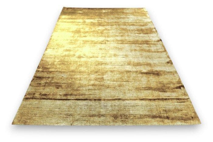 Geel Goud Gabbeh - Vloerkleed - 150 cm - 90 cm -, Huis en Inrichting, Stoffering | Tapijten en Vloerkleden