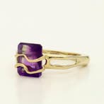 Bague - 14 carats Or jaune - 3.00ct. tw. Améthyste, Bijoux, Sacs & Beauté, Bagues