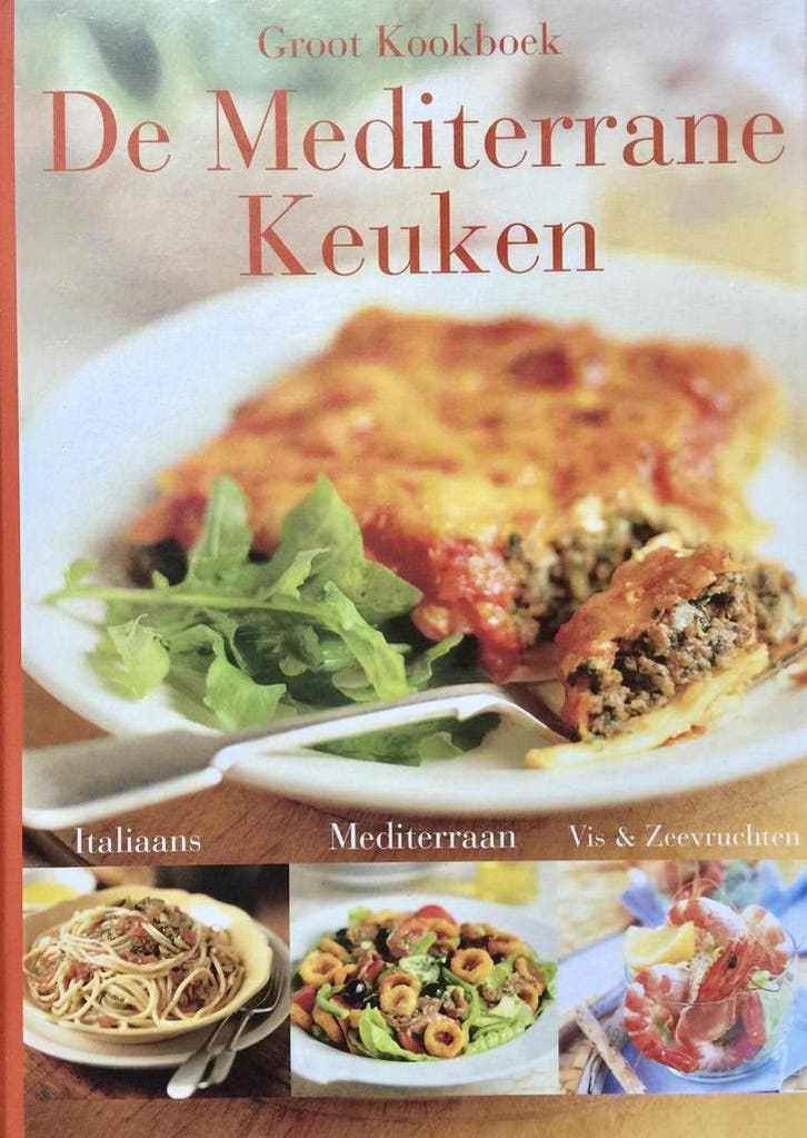 De Mediterrane Keuken - Groot Kookboek 9789058435057, Boeken, Kookboeken, Gelezen, Verzenden