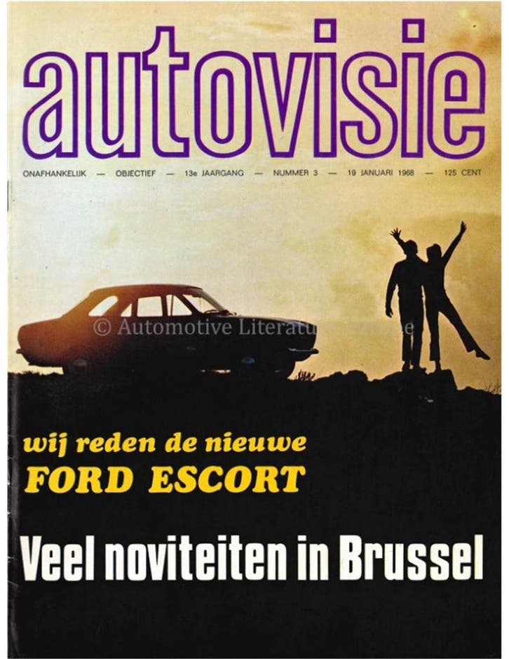 1968 AUTOVISIE MAGAZINE 03 NEDERLANDS, Livres, Autos | Brochures & Magazines, Enlèvement ou Envoi