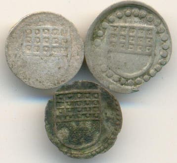 Lot 3 verschiedene Heller o J Ulm Stadt: Ulmer Stadtschild, Verzenden