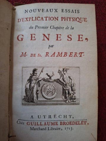 Voltaire, La Bruyere, St. Rambert. - Theopraste + Genese +