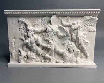Decoratief ornament - Pergamonaltaar-relief