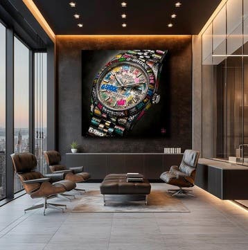 PLM-Art - Rolex Graffitis XL