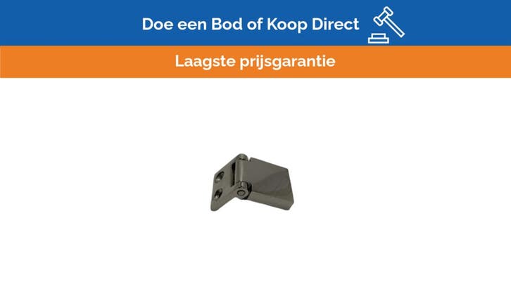 Bieden: Stainless Steel 180 Degree Marine Hinge, Sports nautiques & Bateaux, Accessoires navigation, Enlèvement ou Envoi