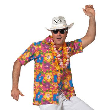 Hawaii Blouse Roze, Verzenden, Nieuw