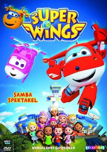 Super Wings - Samba Spektakel op DVD, Verzenden