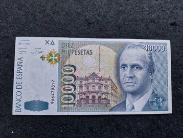 Spanje. - 10 000 Pesetas - 1992 - Serie 9A - replacement -