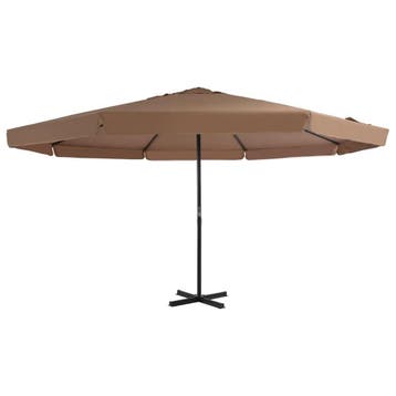 Parasol 500cm | Tweede kansje | OP = OP, Verzenden, Zo goed als nieuw, Meer dan 4 meter, Zweefparasol