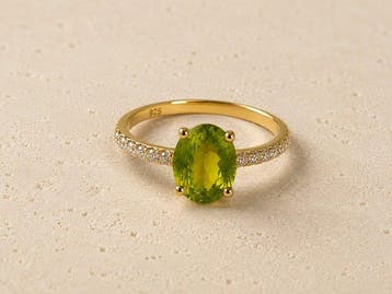 Sans prix de réserve - Bague de fiançailles Argent - 2.06ct.