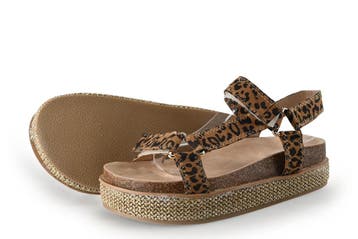Poelman Espadrilles in maat 38 Bruin, Vêtements | Femmes, Verzenden, Espadrilles