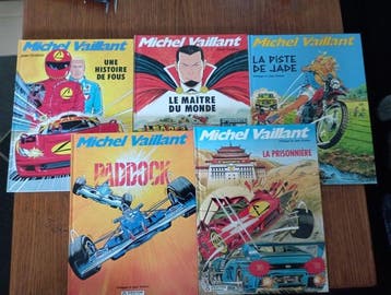 Michel Vaillant T55 à T59 - 5x C - 5 Album - EO - 1992/1997, Livres