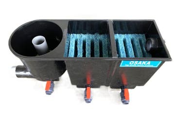Osaka 2 kamerfilter met vortex Medium 10.000 vijverfilter, Verzenden, Nieuw