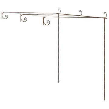 Pergola fer forge 3x3m - Seconde chance a -41% (tuinpergola), Tuin en Terras, Verzenden, Nieuw