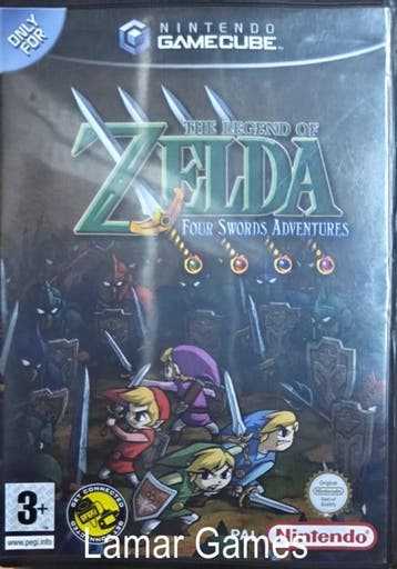 The Legend of Zelda four swords adventures (Game Cube, Ophalen of Verzenden, Nieuw