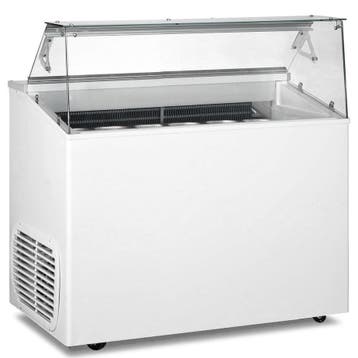Schepijsvitrine | TOP | 246L | 6x 5L | -15°C/-20°C |, Verzenden