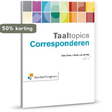 Taaltopics / Vast Boek / Noordhoff 9789001885632, Verzenden, Lidwien van der Pas