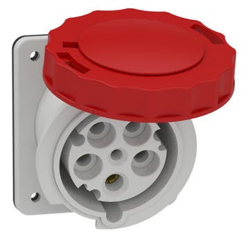 Schneider Electric PratiKa 63A IP67 Paneelstopcontact 400V, Doe-het-zelf en Bouw, Elektriciteit en Kabels, Verzenden, Nieuw