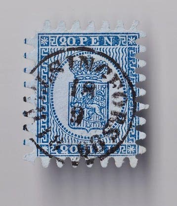 Finland 1866 - Finland 1866 – 20 Penni & 40 Penni –, Gestempeld