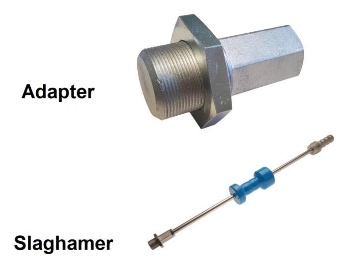 Bgs Technic Sliding Hamer Adapter, Auto-onderdelen, Banden en Velgen, Verzenden