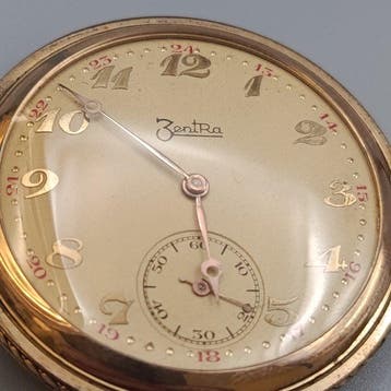 Vintage ZentRa Taschen Uhr – Mechanisches Handaufzugswerk, Handtassen en Accessoires, Nieuw
