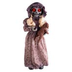 Animatronic Halloween Decoratie Spinning Head Pop 95 Cm, Nieuw