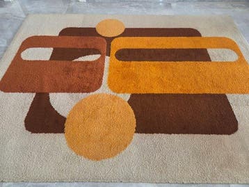 Vloerkleed - 3 m - 2 m - Lux-tapijt van zeldzame, pure wol