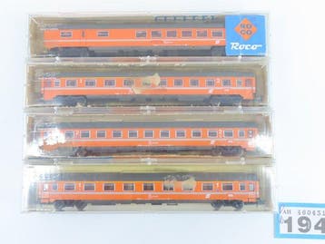 Roco N - 24220/24226/24273/24271 - Modeltrein personenwagen, Nieuw