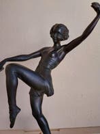 Max le Verrier - FAYRAL - sculptuur, Danseuse au tambourin -