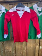 3x Vintage Voetbalshirts Kids – Umbro / TRICK – Jaren 70/80, Nieuw