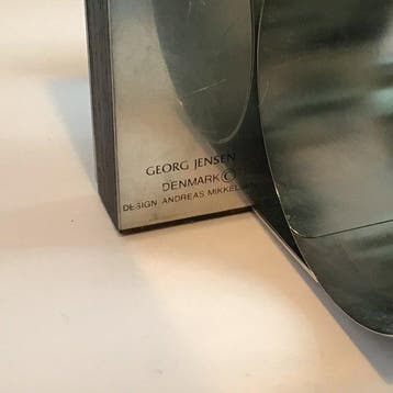 Georg Jensen - Andreas Mikkelsen - Boekensteunen - Roestvrij