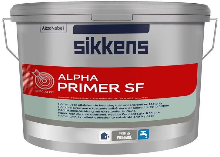 Sikkens Alpha Primer SF - 10L RAL 9016 | Verkeerswit 10L, Bricolage & Construction, Peinture, Vernis & Laque, Envoi