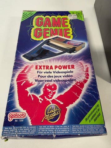 Nintendo - Nes - NES Storage Case original & Game Genie