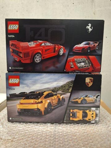 Lego Set - Speed Champions - Ferrari F40 / Porsche 911 GT3