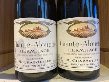 1998 M. Chapoutier, Chante Alouette, Hermitage - Hermitage -, Nieuw