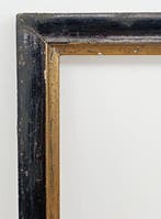 Cadre - Ebanizzato noir, Feuille d’or