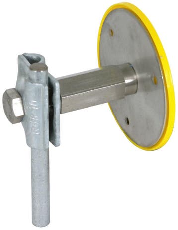 Borne fixe de mise à la terre M10/M12 en acier inoxydable, Verzenden