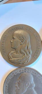 Nederland. Medal Lot of Willem III, Wilhemina, Queen Emma