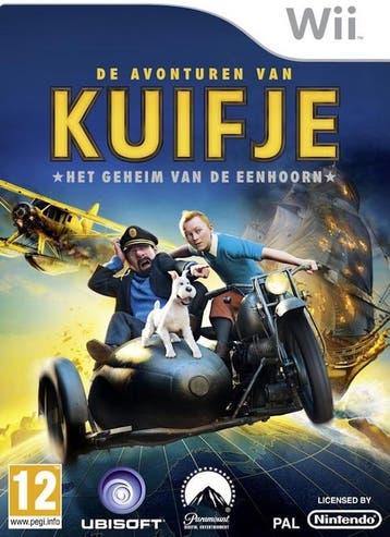 De Avonturen van Kuifje Het Geheim van de Eenhoorn, Ophalen of Verzenden, Zo goed als nieuw