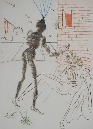 Salvador Dali (1904-1989) - Shakespeare : Henry V, Antiquités & Art