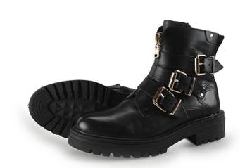 Nelson Biker boots in maat 38 Zwart, Verzenden, Zwart, Overige typen, Nelson