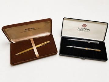 Aurora - Aurora 98 argento massiccio dorato / Magellano (x2)
