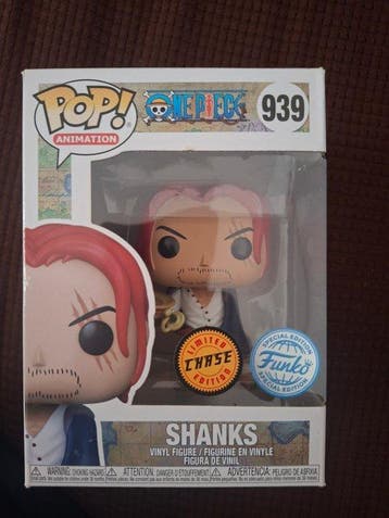 Funko - Funko Pop - One Piece SHANKS CHASE LIMITED EDITION /