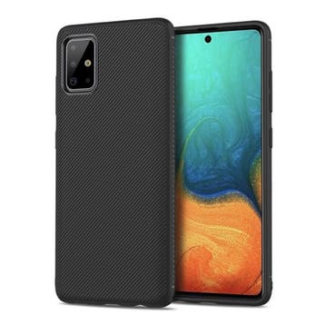 Samsung Galaxy S20 - Carbon Matte Case Cover Cas TPU Hoesje, Télécoms, Verzenden