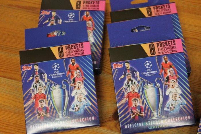 Topps Champions League 2024/25 - Starterpack + 30, Collections, Autocollants