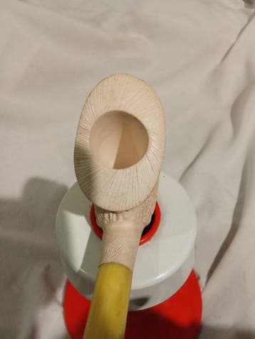 Busto di guerriero - Pipe - Pierre (pierre minérale)