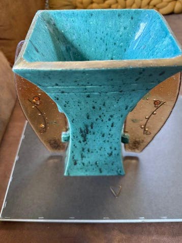 Vase - Céramique de studio façonnée à la main et émaillée à